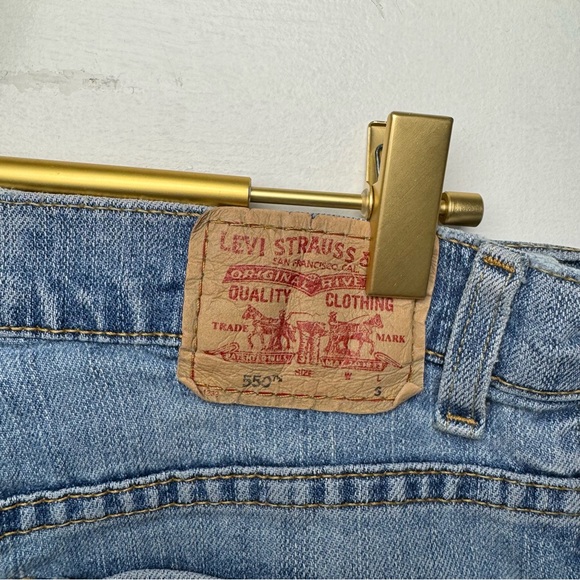 Vintage Levi’s 550 Relaxed Fit Tapered Leg jeans size 12 Short - Picture 13 of 15